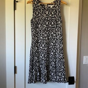 Diane Von Furstenberg leopard print dress